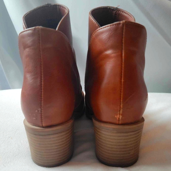 APT Women's Brown Hidden Wedge Ankle Boots size 7 - Picture 2 of 8